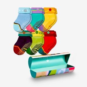 Bombas Baby Disney Princess 6-Pack Gift Box socks 6-12 Months)